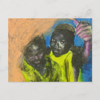 Jag går till Legon Vykort