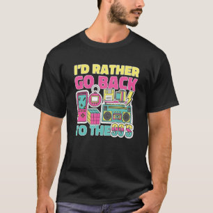 Jag går tillbaka till 90-talet 1990-talet t shirt