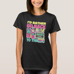 Jag går tillbaka till 90-talet 1990-talet t shirt