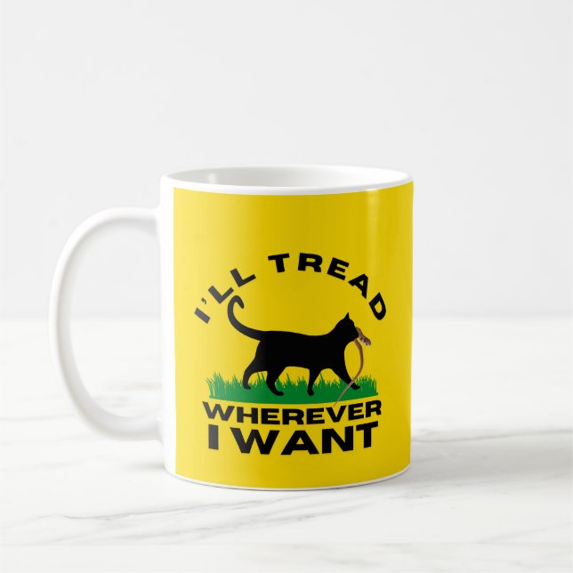 Jag Går var jag vill Kaffemugg (Vänster)