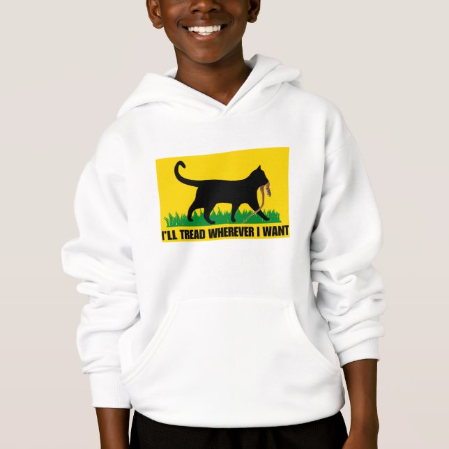 Jag Går var jag vill T Shirt (Framsida)