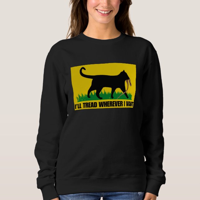 Jag Går var jag vill T Shirt (Framsida)