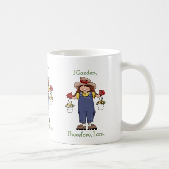Jag Garden, därför är jag -  Tees och Gift Kaffemugg (Höger)