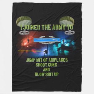 JAG GÅTT MED ARMY TILL FLEECEFILT