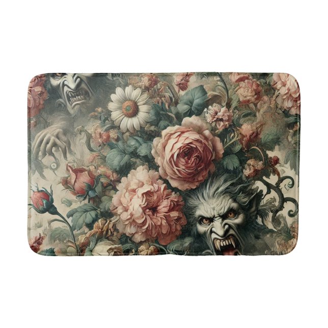 Jag gav den Bett - gotiic Victorian Badrumsmatta (Framsidan)