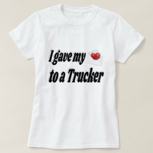 Jag gav mitt hjärta till en bilförare t shirt