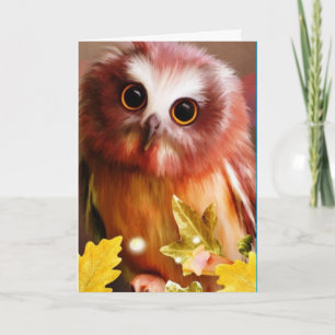 JAG "GE A HOOT" DU HAR EN GRATTIS PÅ FÖDELSEDAGEN KORT