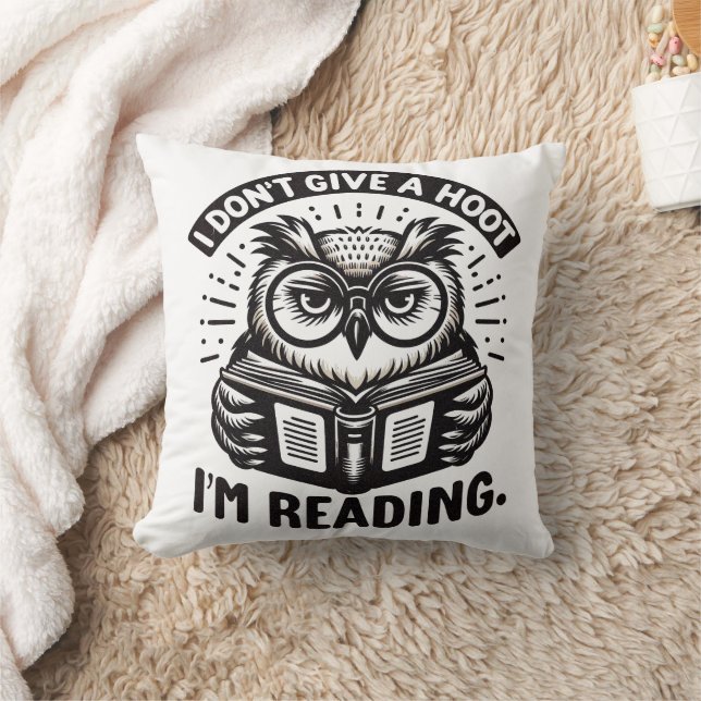 Jag Ge A Hoot Kudde (Filt)