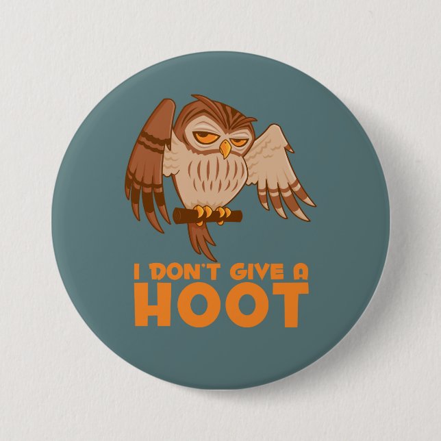 Jag Ge A Hoot Uggla Knapp (Framsida)