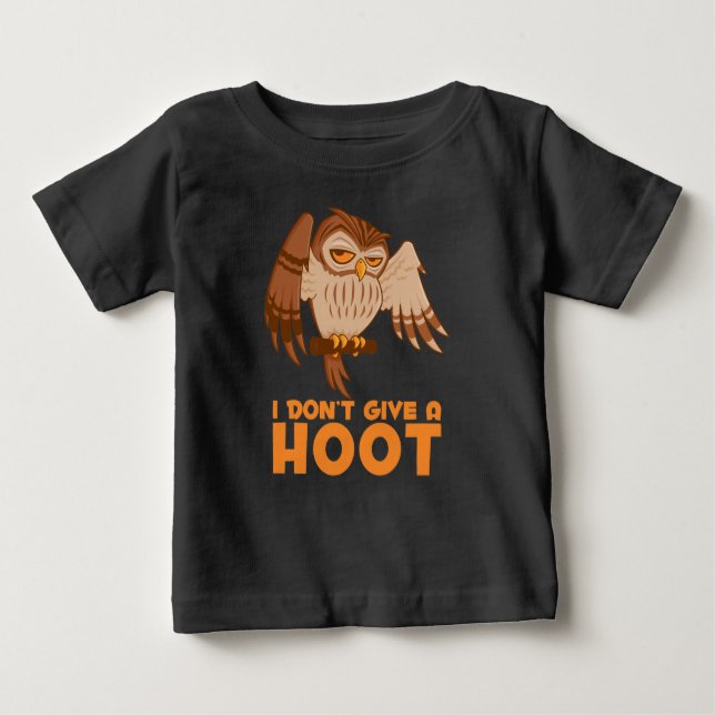 Jag Ge A Hoot Uggla T Shirt (Framsida)