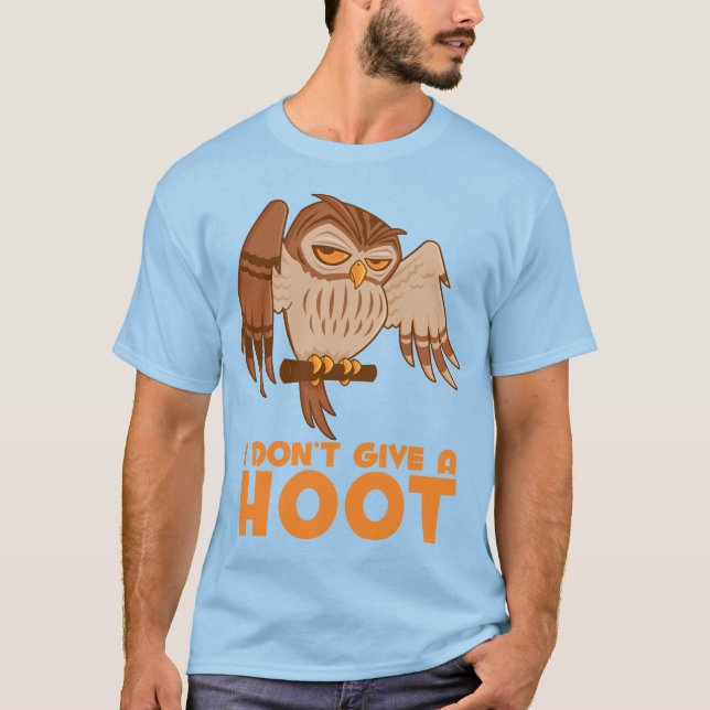 Jag Ge A Hoot Uggla T Shirt (Framsida)