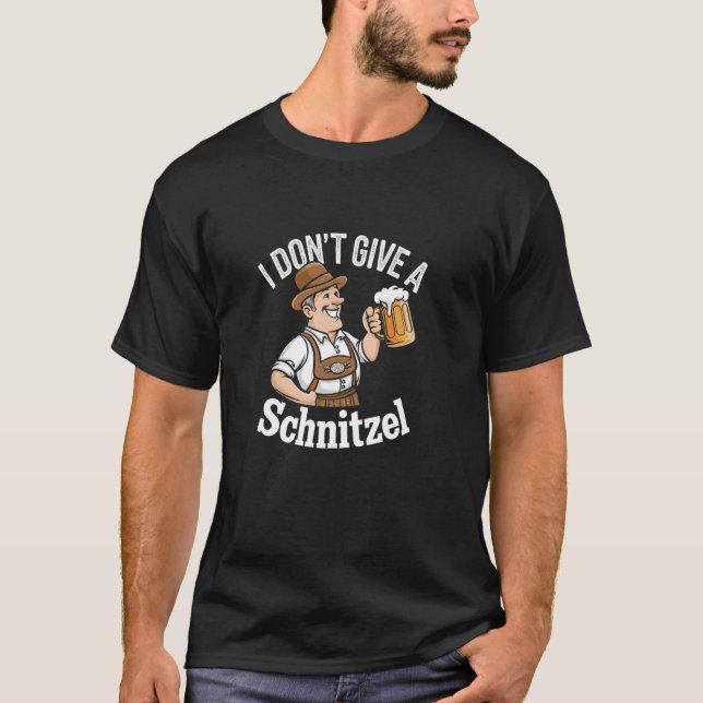 Jag Ge A Schnitzel Bavarian T Shirt (Framsida)