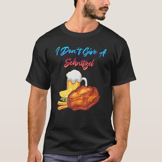 Jag Ge A Schnitzel T Shirt (Framsida)