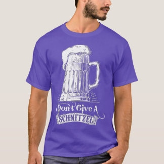 Jag Ge inte en Schnitzel-Oktoberfest Tyskland öl T Shirt