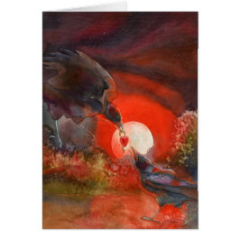 Jag ger dig min hjärta hälsningskort