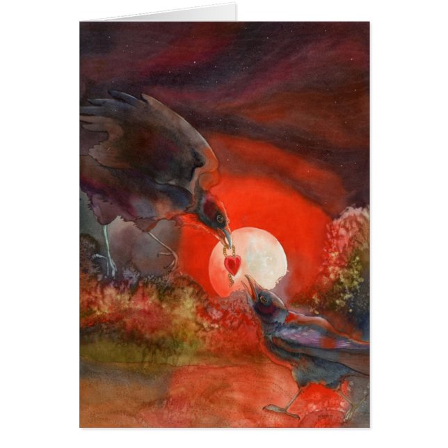 Jag ger dig min hjärta hälsningskort (Framsidan)