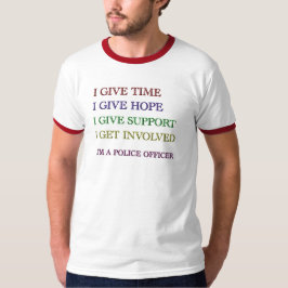 JAG GER I-förmiddagen EN POLIS T-shirt