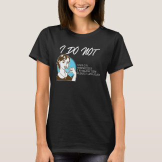 Jag ger inga utsvävningar - Lustigt T Shirt