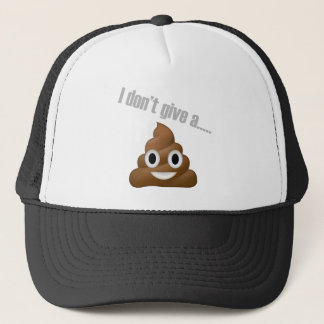 jag ger inte en poopemoji keps