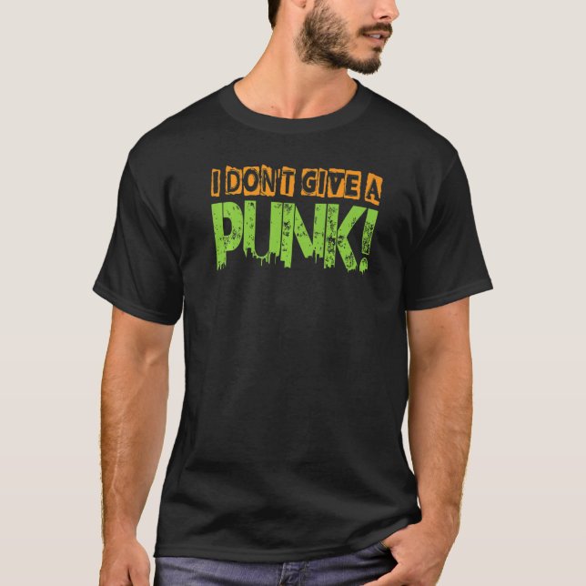 Jag Ger Inte En Pung  Gotisk  Goth  Konsert T Shirt (Framsida)
