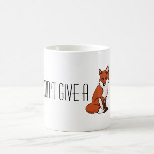 Jag ger inte en räv kaffemugg
