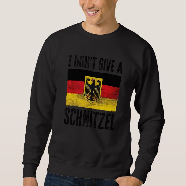 Jag Ger Inte En Schnitzel  15 Lång Ärmad Tröja (Framsida)