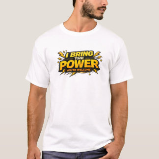 Jag ger kraften Varsågod seriepresent T-shirt