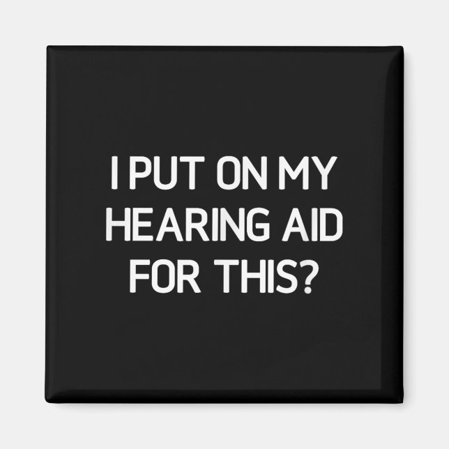 Jag ger mitt stöd för detta, underbart, skämt, SA Magnet (Framsidan)