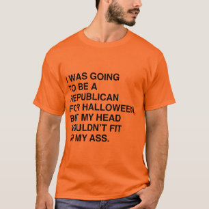 JAG GICK ATT VARA EN REPUBLIKAN FÖR HALLOWEEN TEE SHIRT
