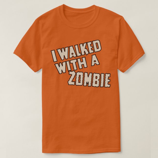 Jag gick med Zombie 1943 T Shirt (Design framsida)