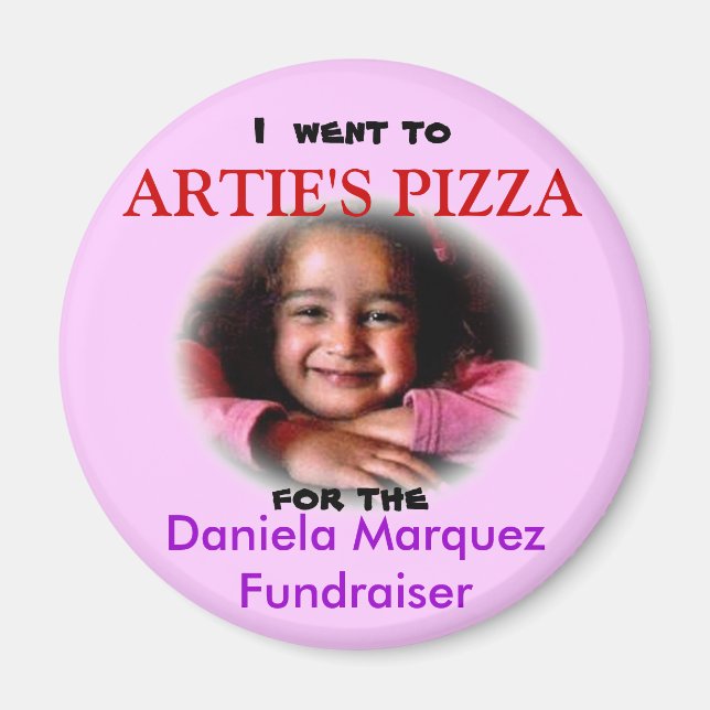 Jag gick till Arties. Magnet (Framsidan)