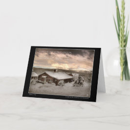 Jag gick till hälsningskortet i Skogen Kort