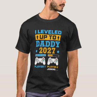 Jag Gick Upp Till Pappa Est 2027 Snart Pappa Spel T Shirt