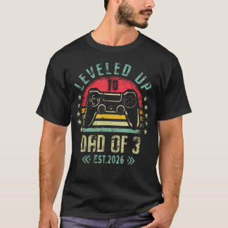 Jag Gick Upp Till Pappa Till 3 2026 Befordrad Till T Shirt