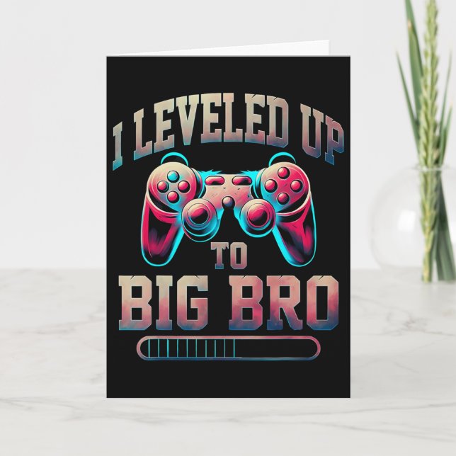 Jag Gick Upp Till Storbror Rolig Spelare Storebror Kort (Framsida)
