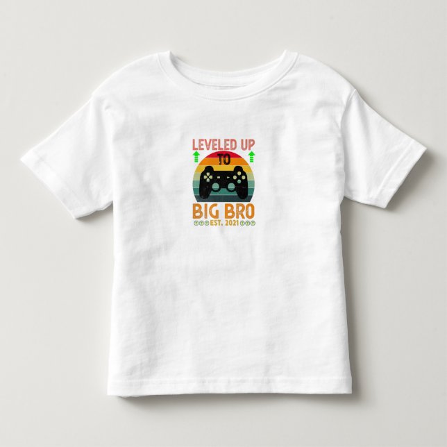 Jag Gick Upp Till Storebror 2021 Spelargåva T Shirt (Framsida)
