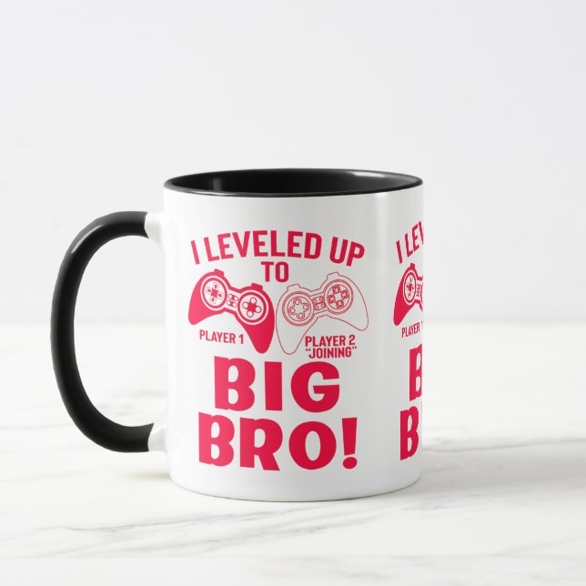 "JAG GICK UPP TILL STOREBROR! MUGG (Vänster)