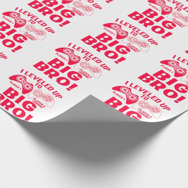 "JAG GICK UPP TILL STOREBROR! PRESENTPAPPER (Hörn)