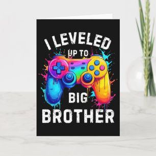 Jag Gick Upp Till Storebror Rolig Gamer Splash Art Kort