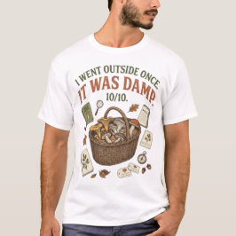 Jag gick ut när det var fuktigt Rolig Svamp T Shirt