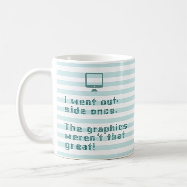 Jag gick utanför gången. Bilderna var inte så.. Kaffemugg (Vänster)