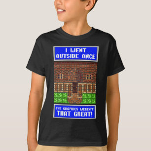 Jag gick utanför Gången och grafikkortet var int T Shirt