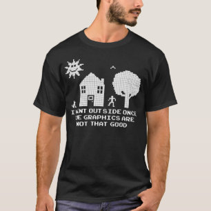 Jag gick yttersidan, när diagrammen inte är den tee shirt
