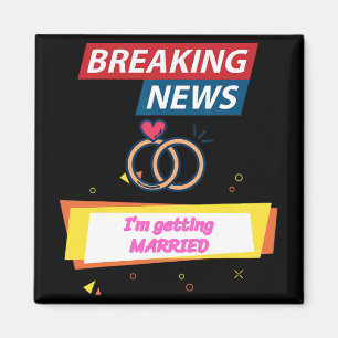 Jag Gifta sig bli Bride Groo Magnet