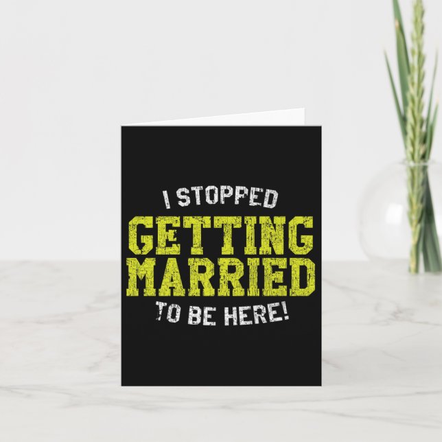 Jag Gifta sig inte vara här, Bride&amp; Kort (Framsida)