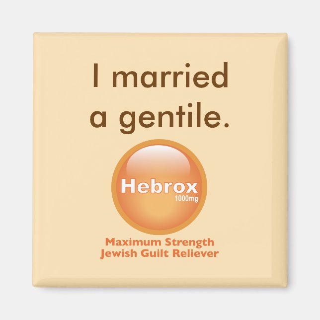 Jag gifte mig med en gentil magnet (Framsidan)