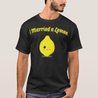 Jag gifte mig med en lemon-besatt mat Manar Womens T Shirt