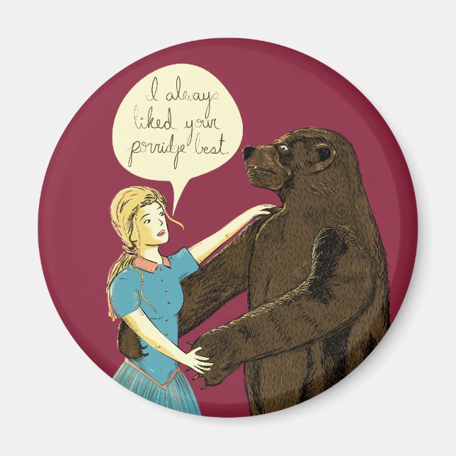 Jag gillade alltid din gröda bäst. magnet (Framsidan)