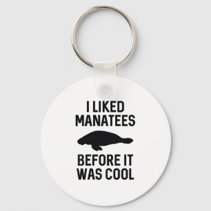 Jag gillade Manatees Nyckelring