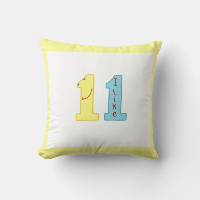 Jag gillar 11 fågeldagskalender kudde (Framsida)